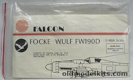 Falcon 1/48 Focke Wulf FW-190D Conversion plastic model kit